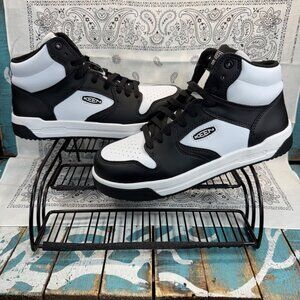 NEW Keen Overton Mid Top Carbon Toe Mens Size 11D Leather Work Shoes